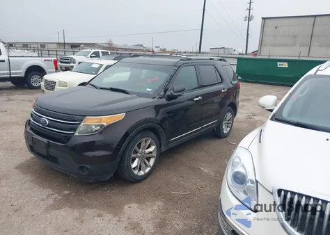 2011 Ford Explorer Limited из США, поврежденный, VIN 1FMHK7F82BGA68406